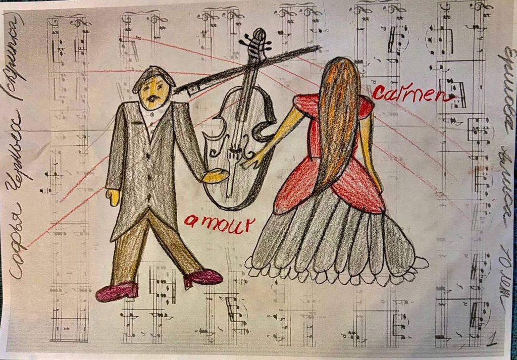 Рисуем музыку! Медиавыставка детских впечатлений