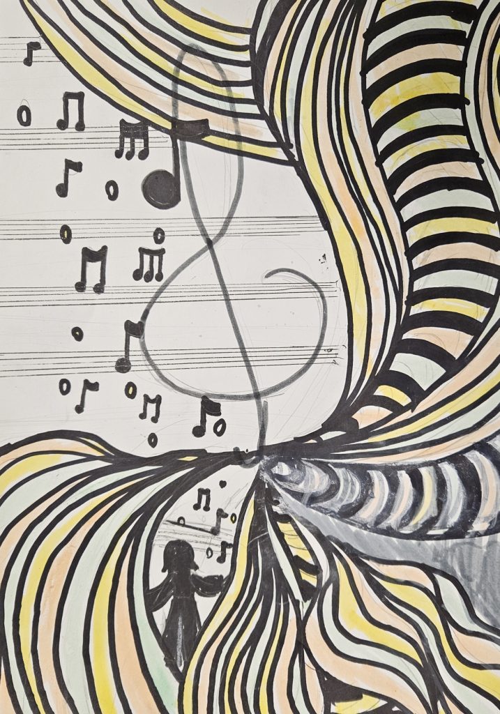 Рисуем музыку! Медиавыставка детских впечатлений