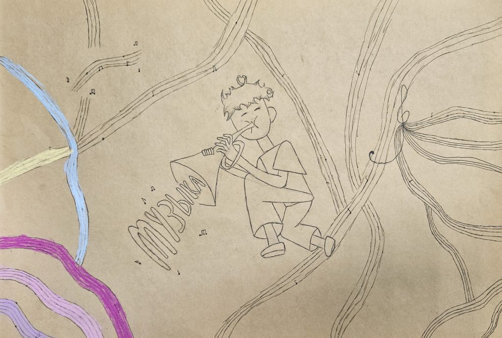 Рисуем музыку! Медиавыставка детских впечатлений