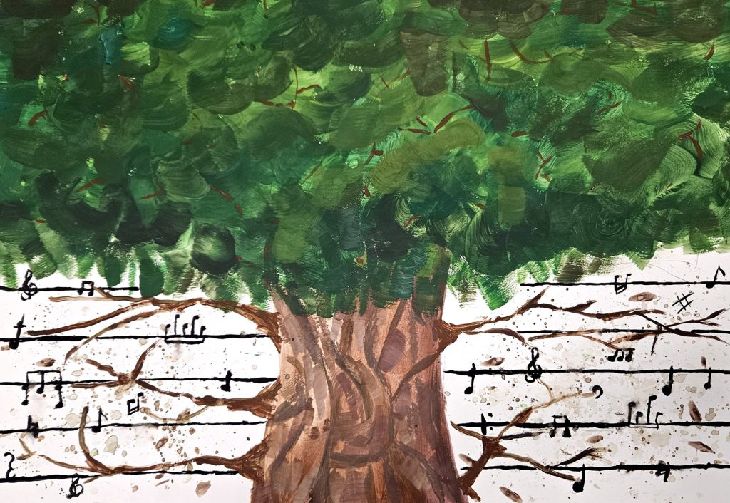 Рисуем музыку! Медиавыставка детских впечатлений